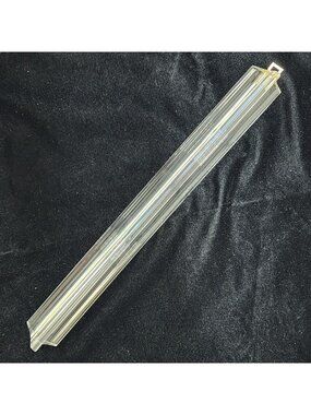Murano Glass Tri Lobe Rod Spare Part for Venini Chandeliers, 11" Long